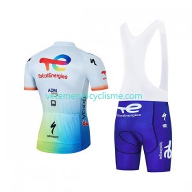 Homme Tenue Cycliste et Cuissard à Bretelles 2022 Team TotalEnergies N001